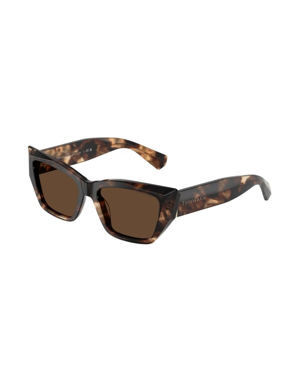 Bold Angular Sunglasses With Tortoiseshell Pattern