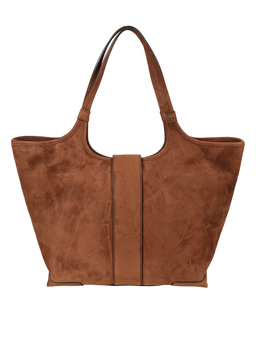 Structured Goat Leather Handbag