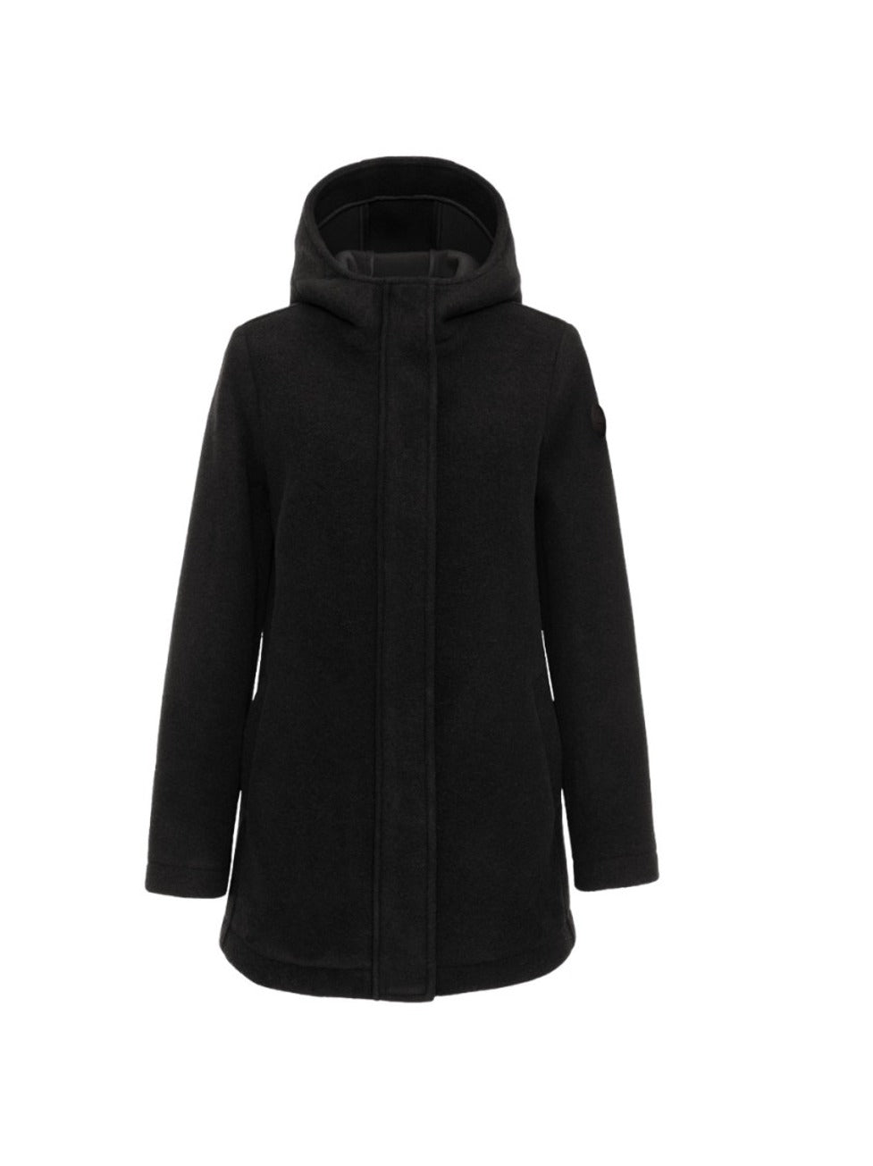 Black Hooded Jacket