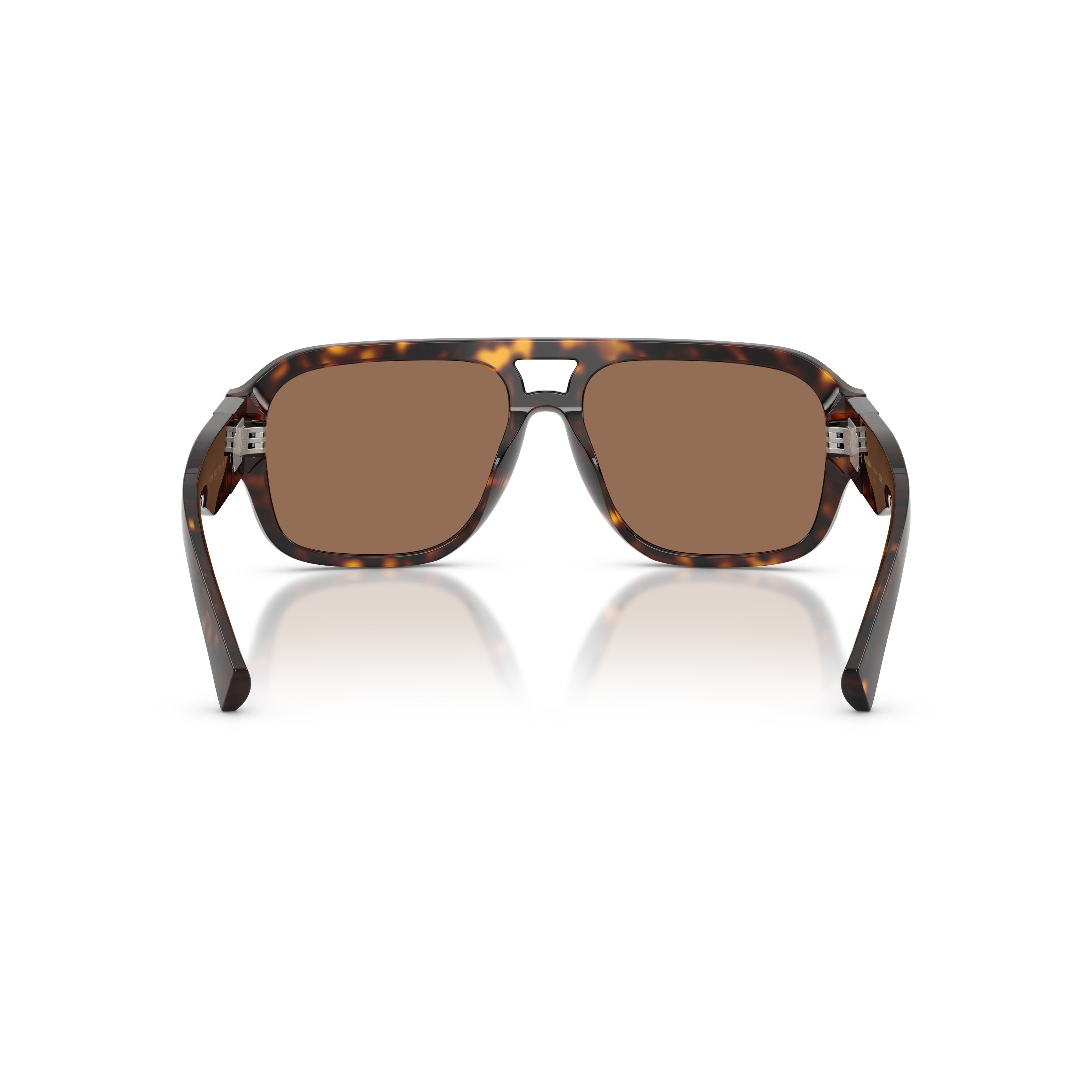 0dg4506 Bold Rectangular Tortoiseshell Sunglasses