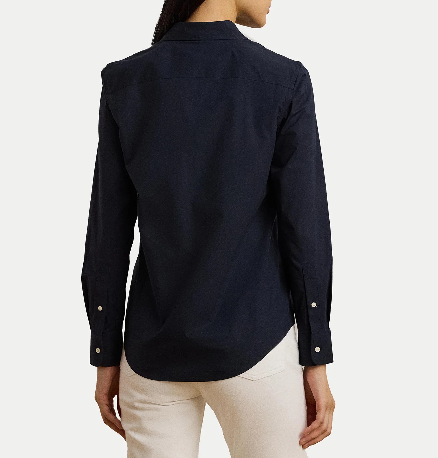 Tailored Long-Sleeve Shirt with Non-Iron Finish
