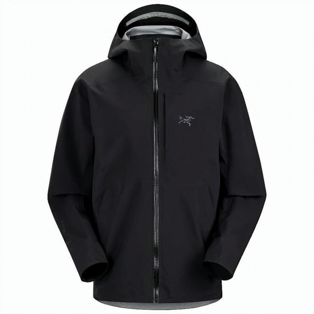 Black Jacket with Full Front Zipper