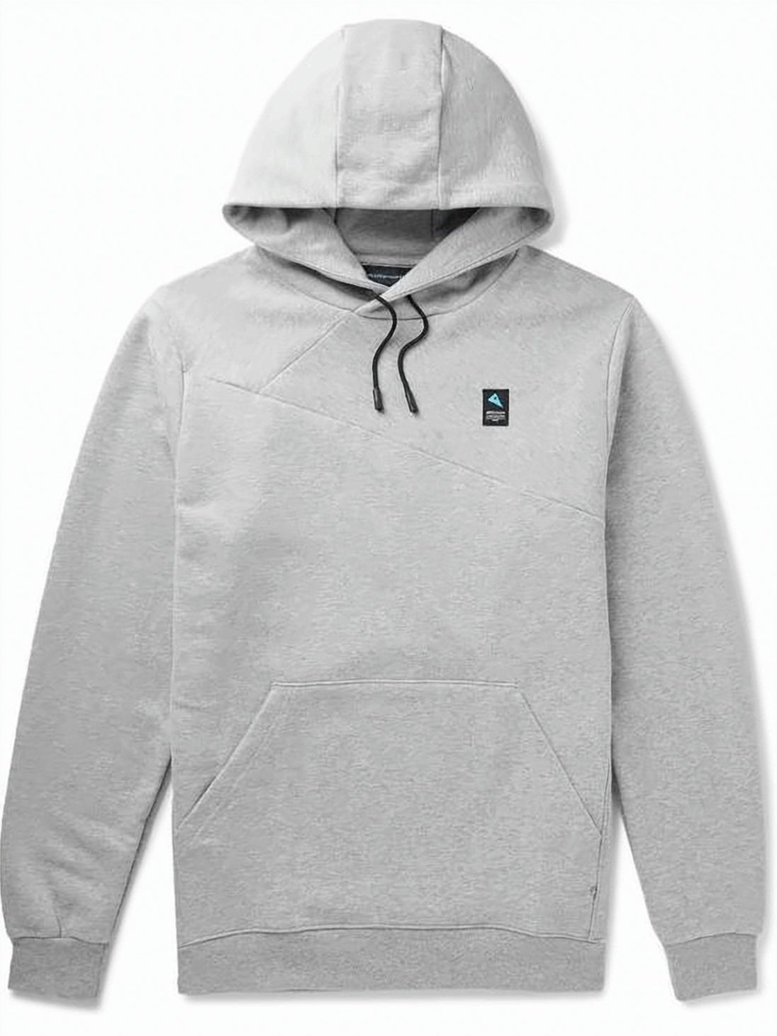 Heathered Grey Hooded Sweatshirt