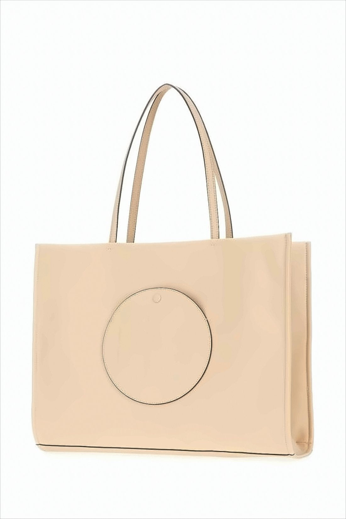 Structured Nylon Shoulder Bag