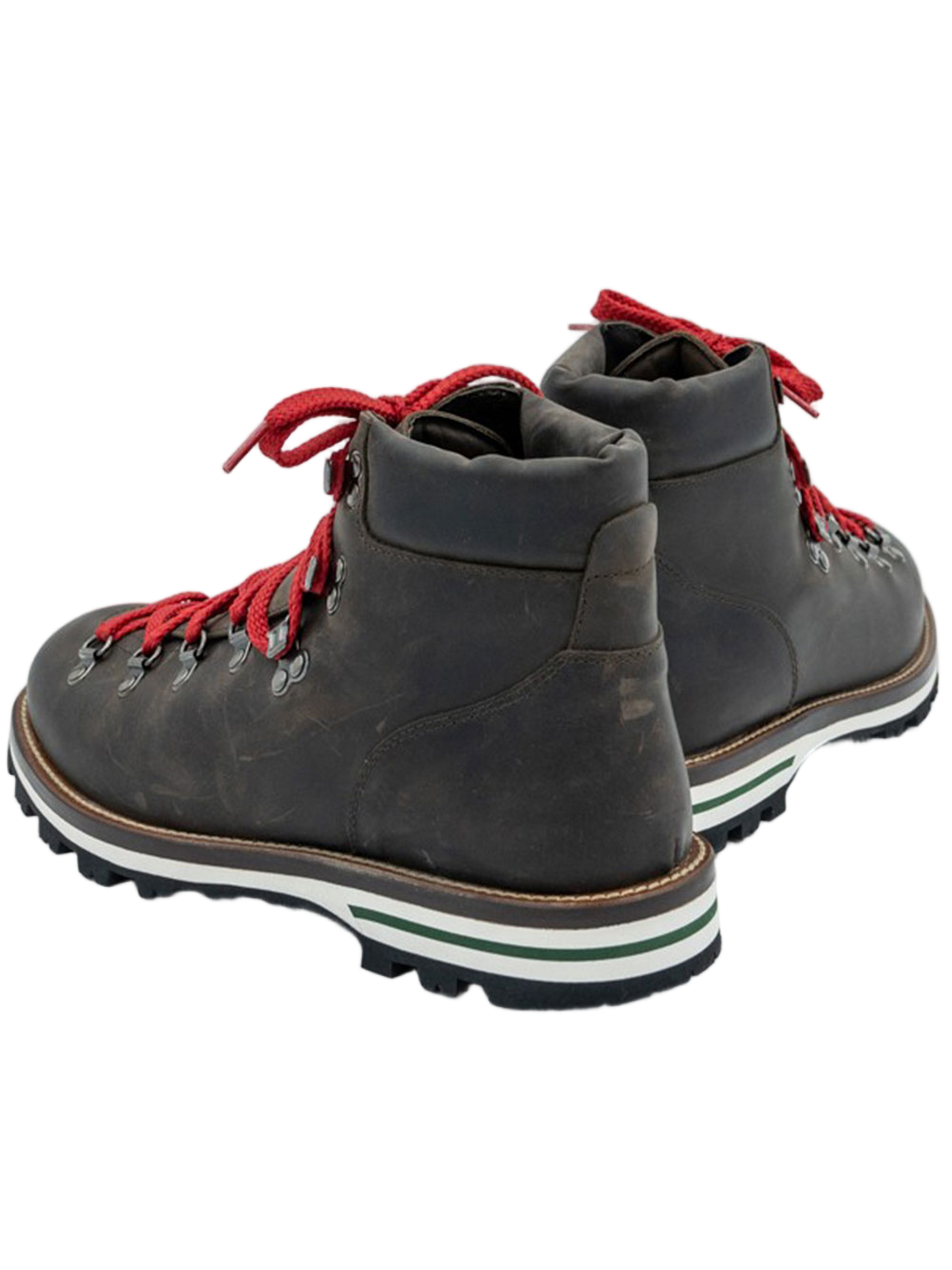 Dark Brown Cortina Leather Ski Snow Boots
