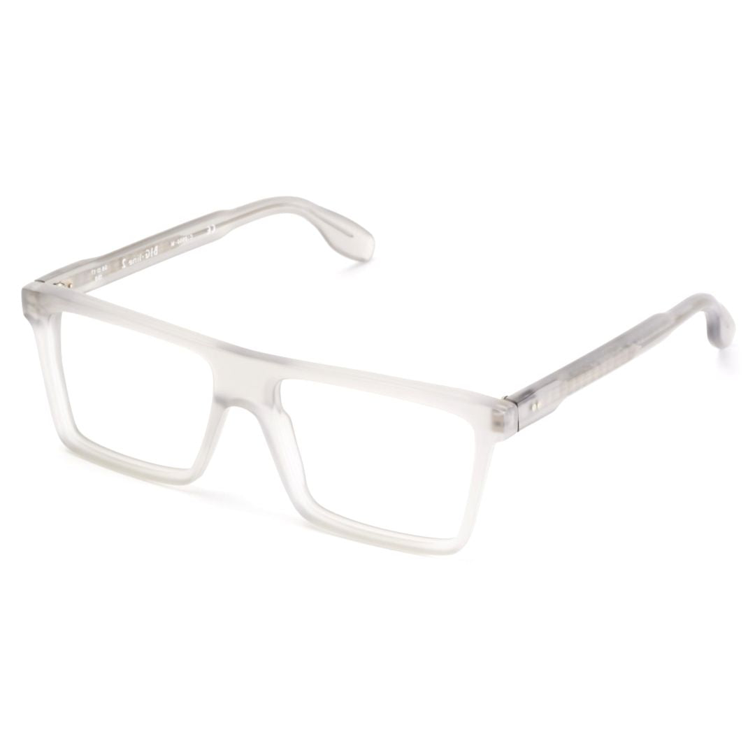 Big 2 Translucent Matte Rectangular Sunglasses