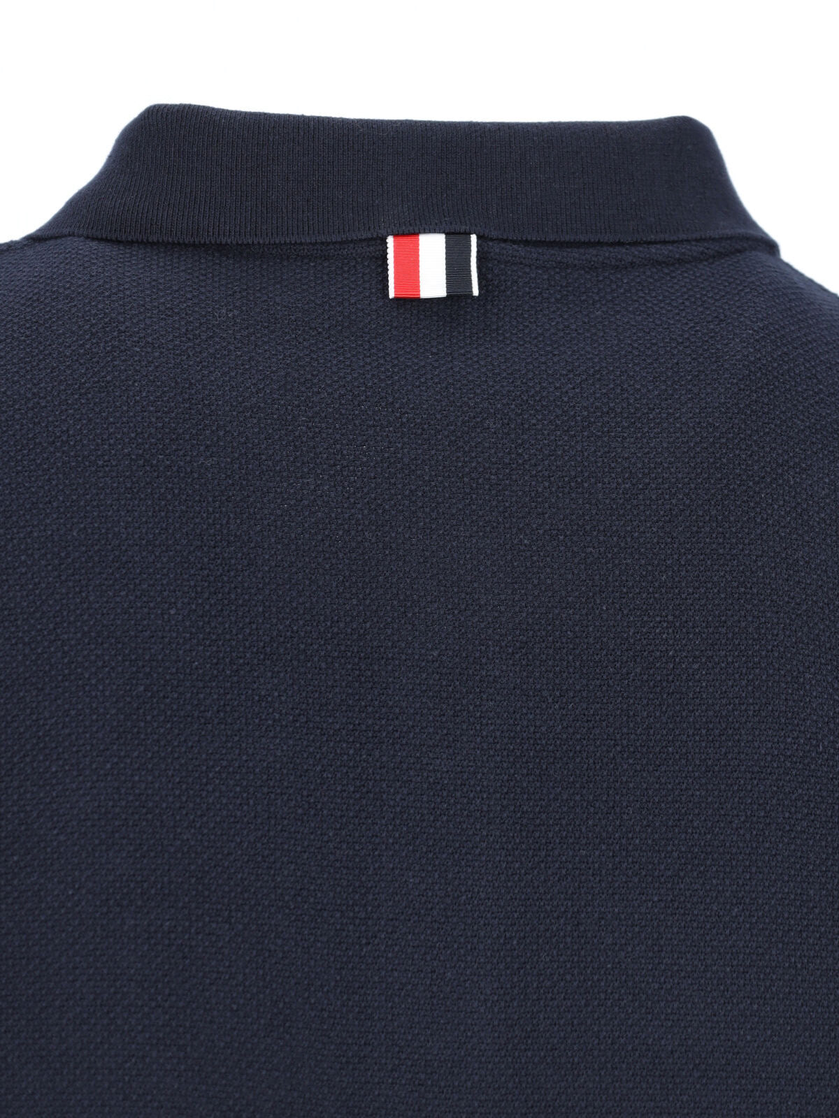 Long-Sleeve Polo Collar Sweater