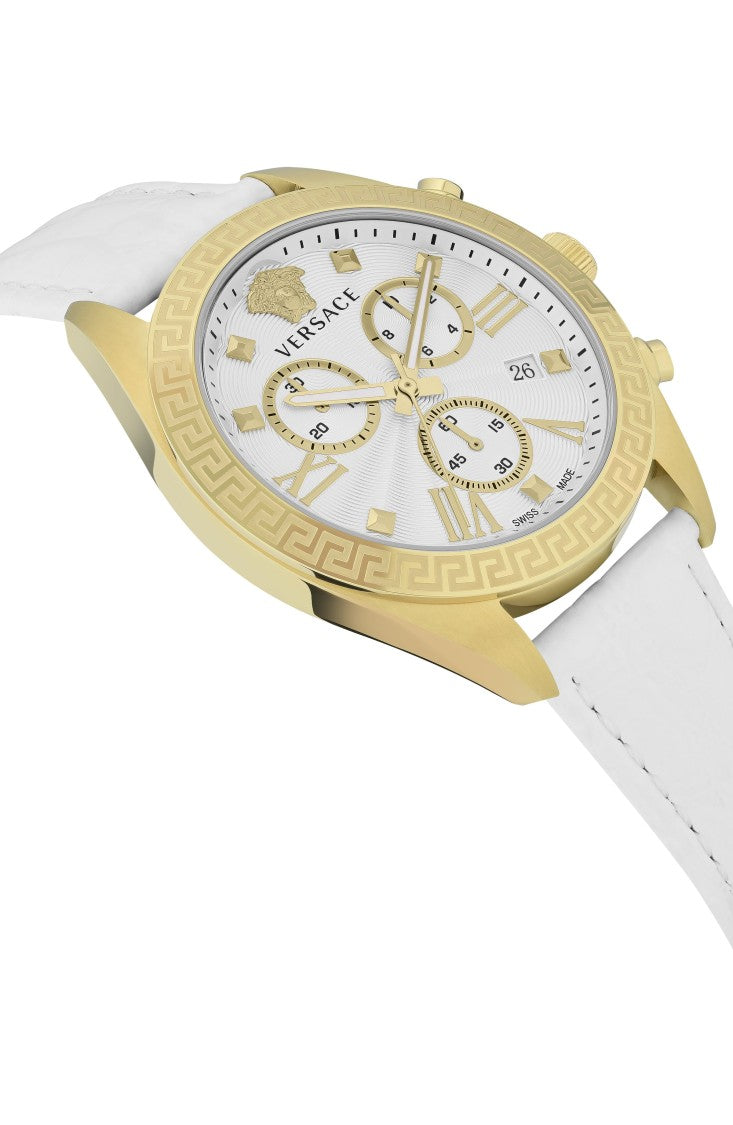 Zegarek Skórzany Greca Chrono