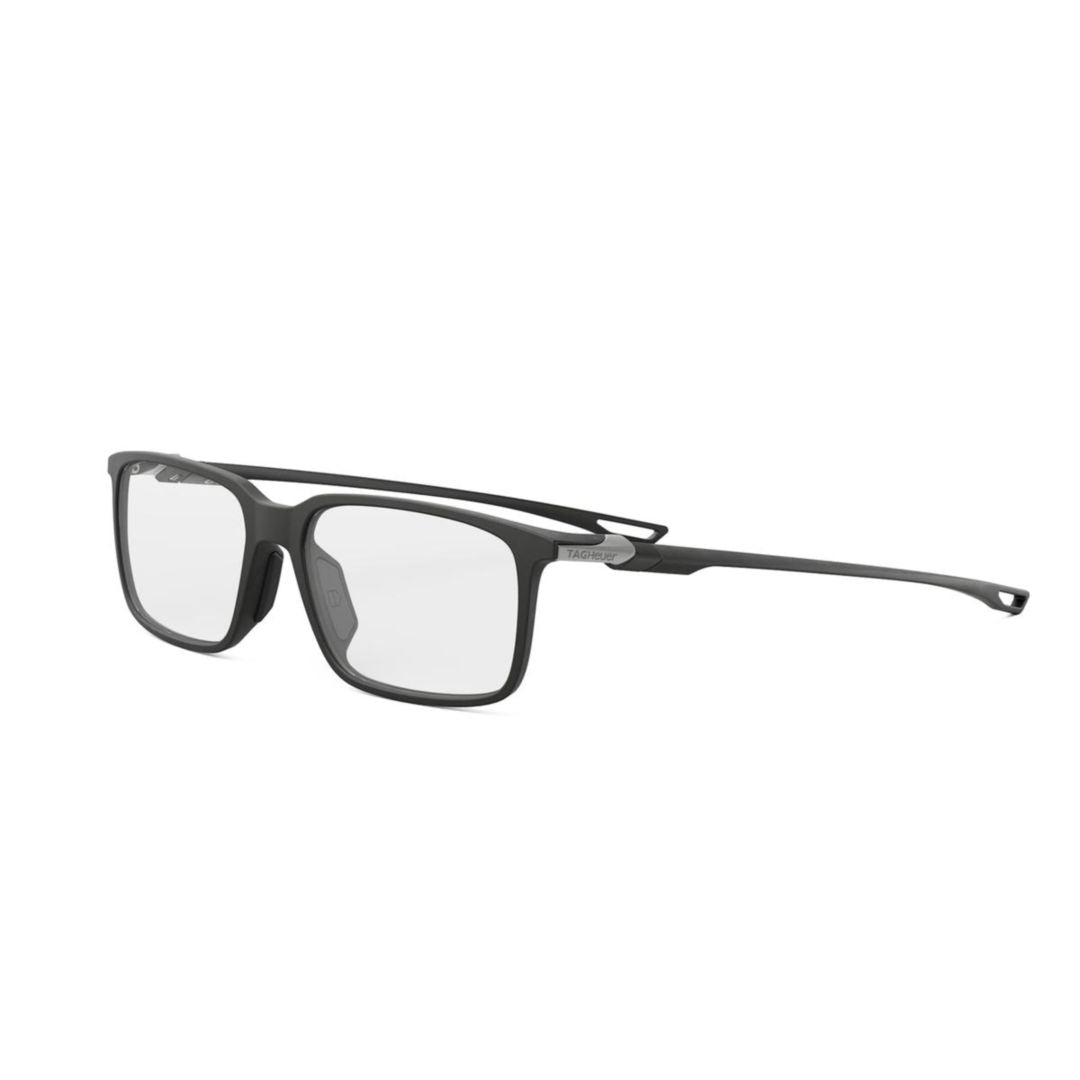 Th50028i Rectangular Matte Black Eyeglasses