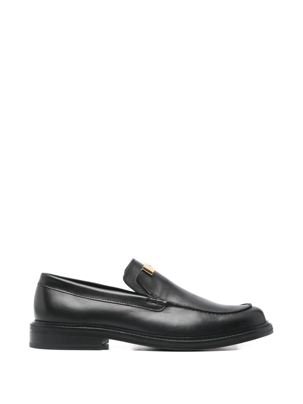 Refined Black Silk And Nylon Loafers