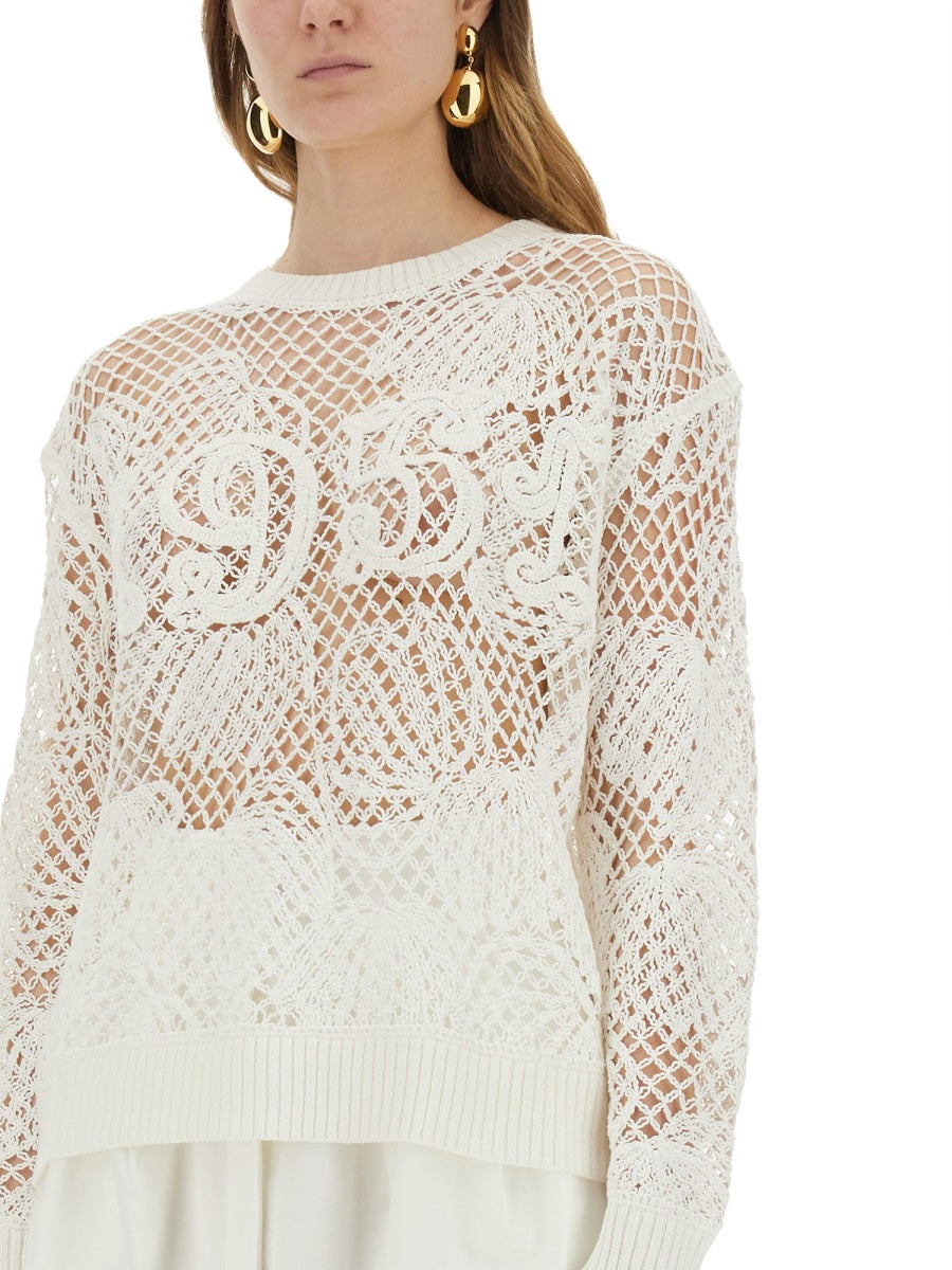 "Farea" Mesh Top