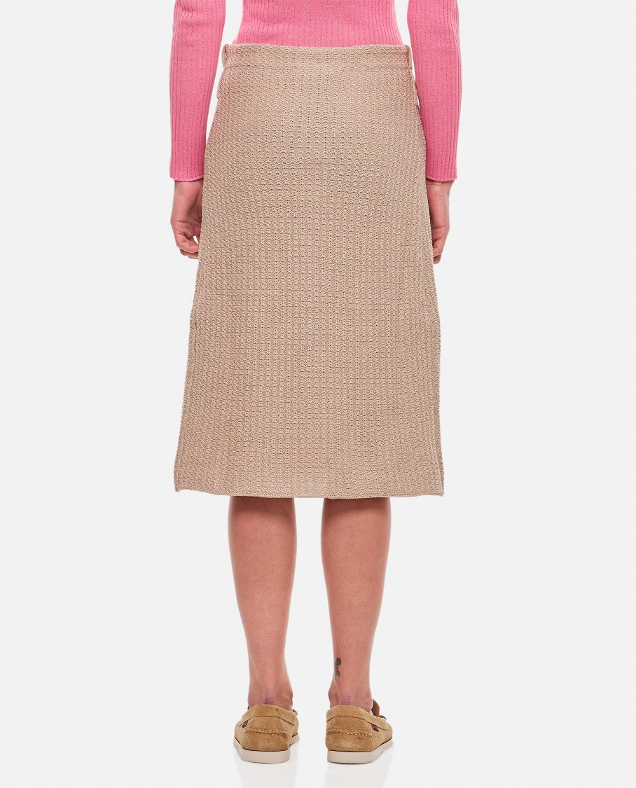 Lucia Cotton Midi Skirt