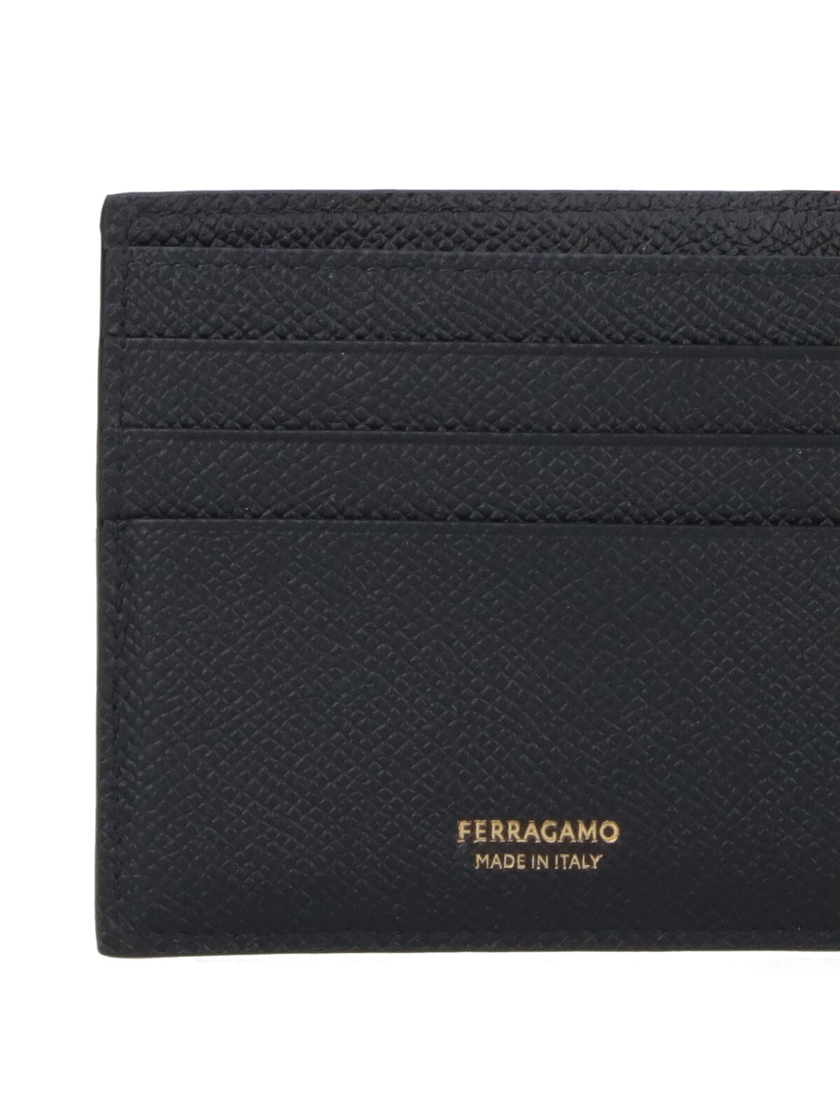 "Gancini" Bi-fold Wallet Black