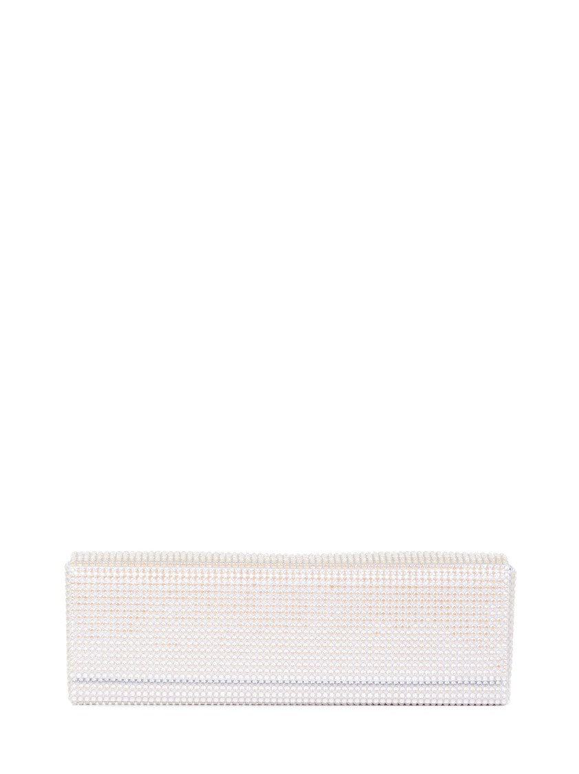 Grey Satin Clutch