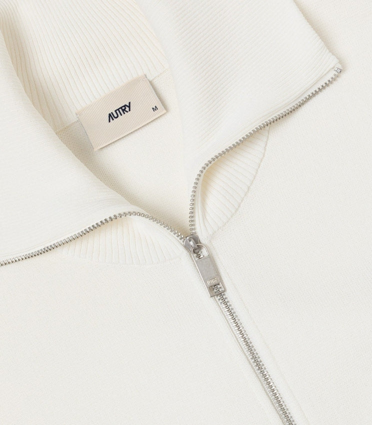 Full-Zip Jacket With Contrasting Striped Accents
