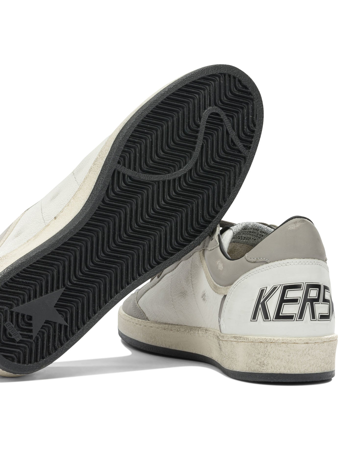 Premium Leather Low-Top Sneakers With Distinctive Emblem