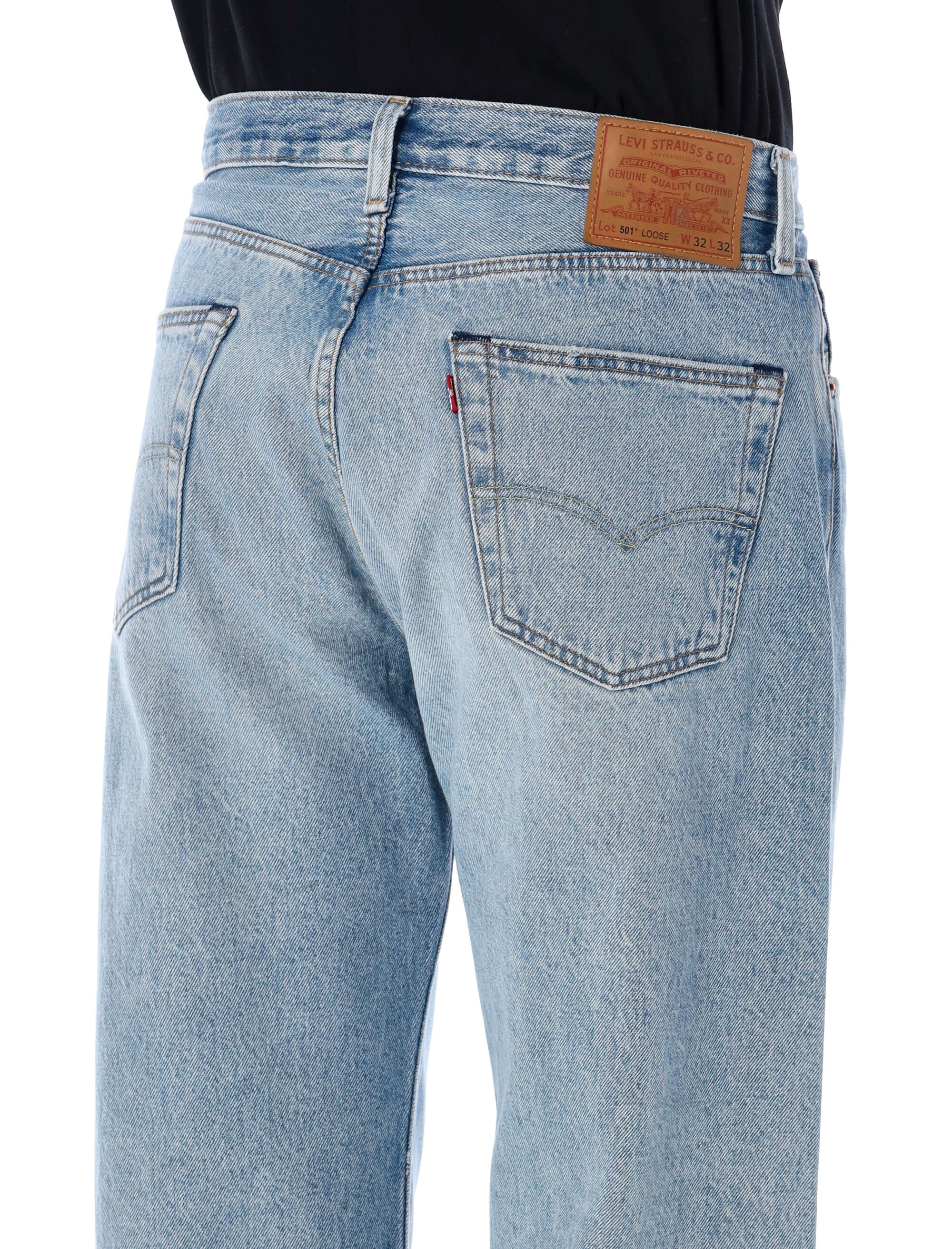 Blue 501 Loose Denim Jeans