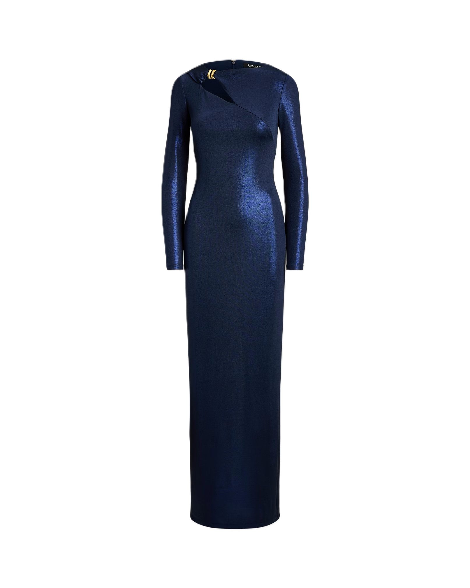 Navy Blue Burlington Matte Jersey Gown