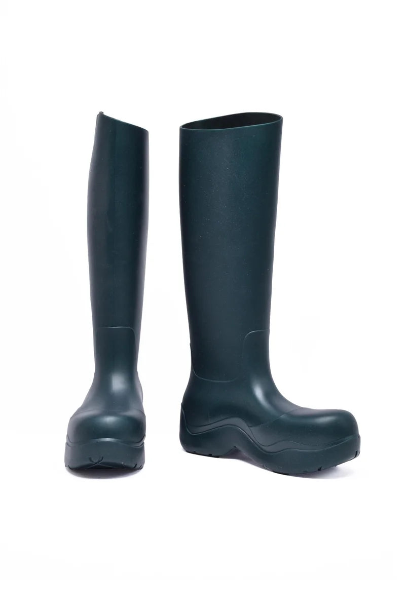 Rubber Galoshes - Forest Green