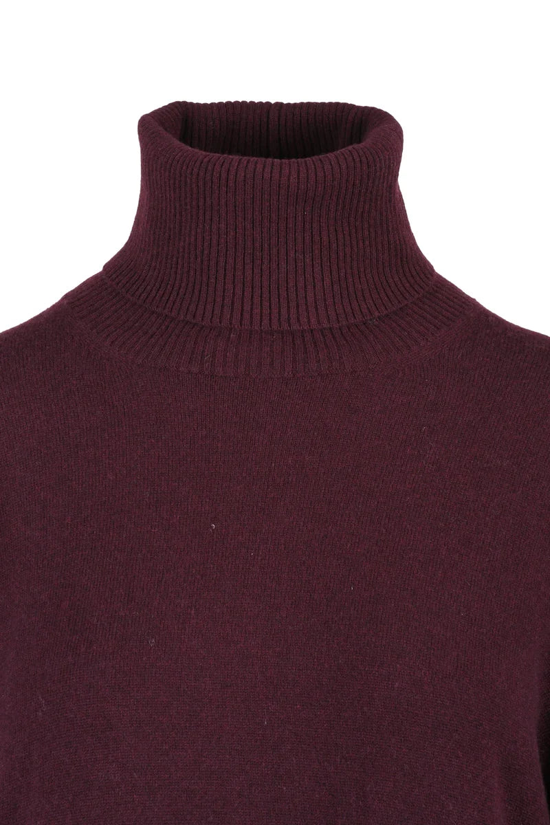 Long Knit Dress - Red