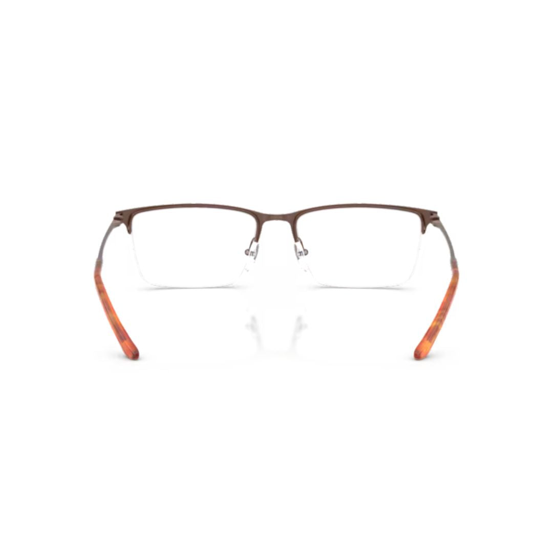 0ea1171 Rectangular Metal Frame Sunglasses with Tortoiseshell Tips