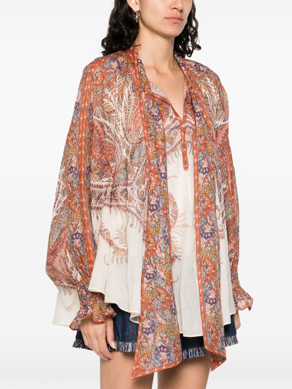 Rhiannon Tie Neck Blouse