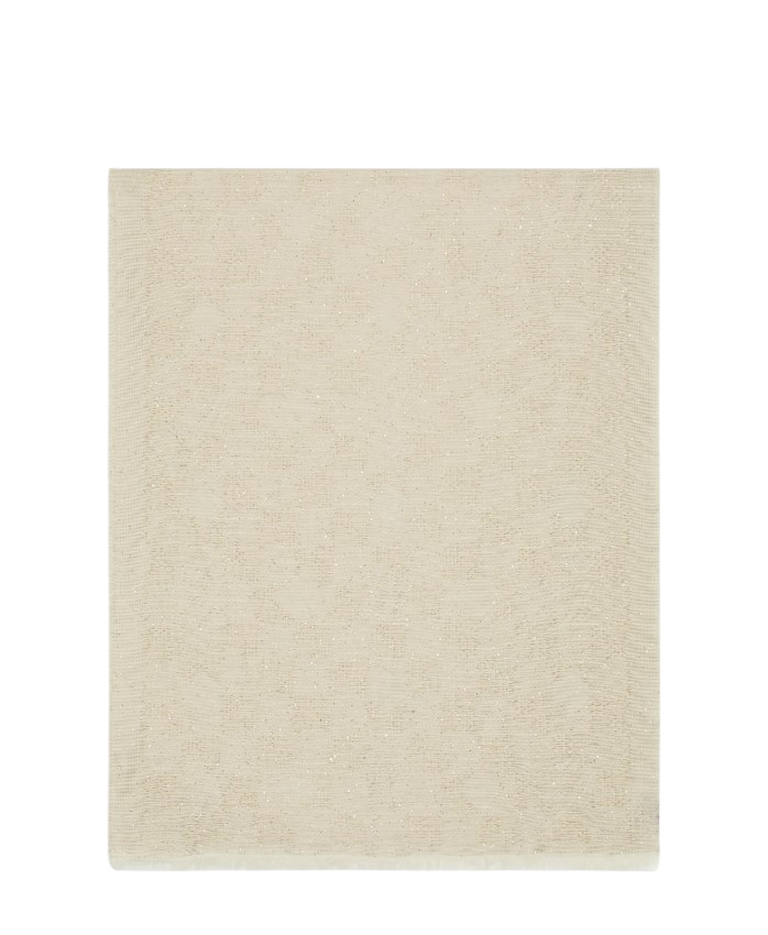 Woven Weave Appliqued Micro Stole