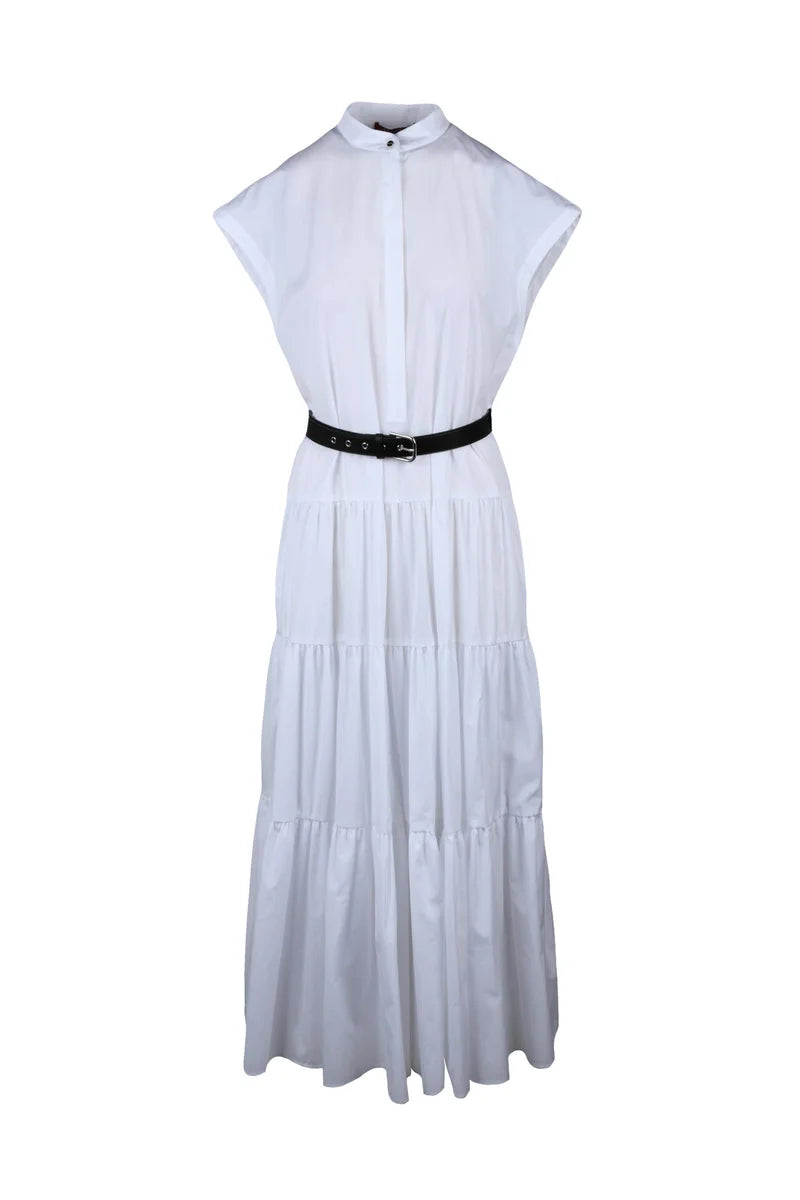 Bairo Cotton Chemise Dress - White