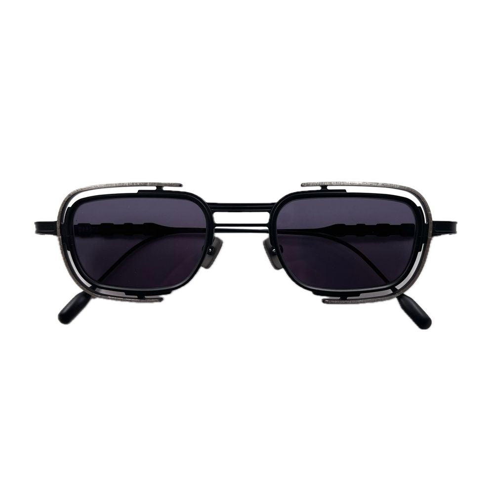 226Ac Avant-Garde Rectangular Sunglasses With Titanium Frame