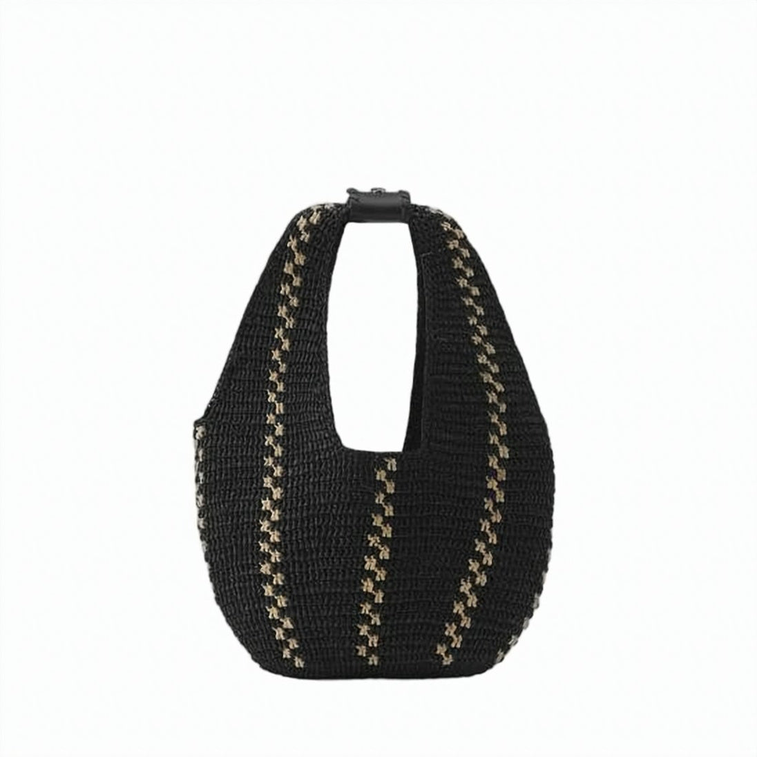 Woven Raffia Shoulder Bag