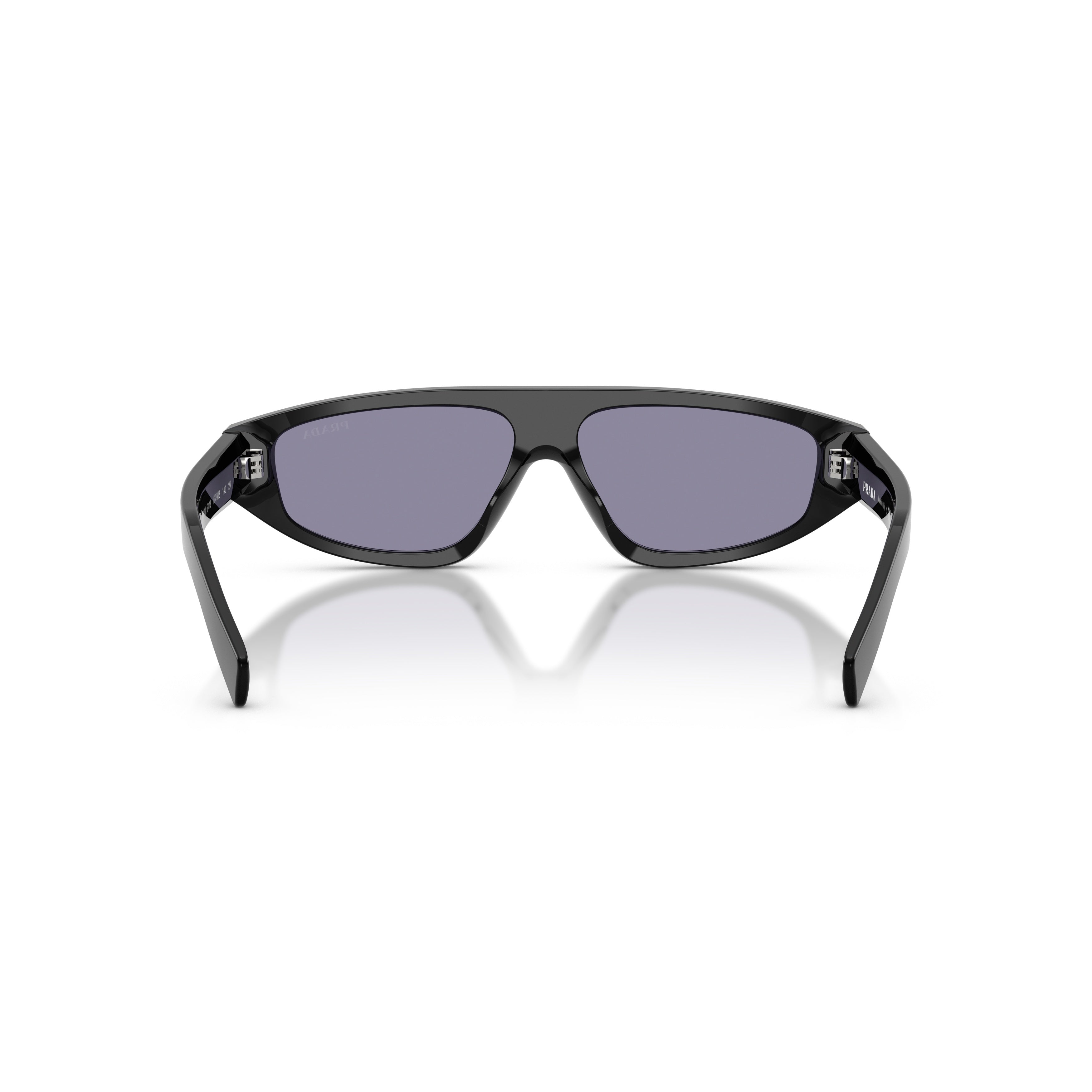 0pr C02s Angular Black Acetate Sunglasses