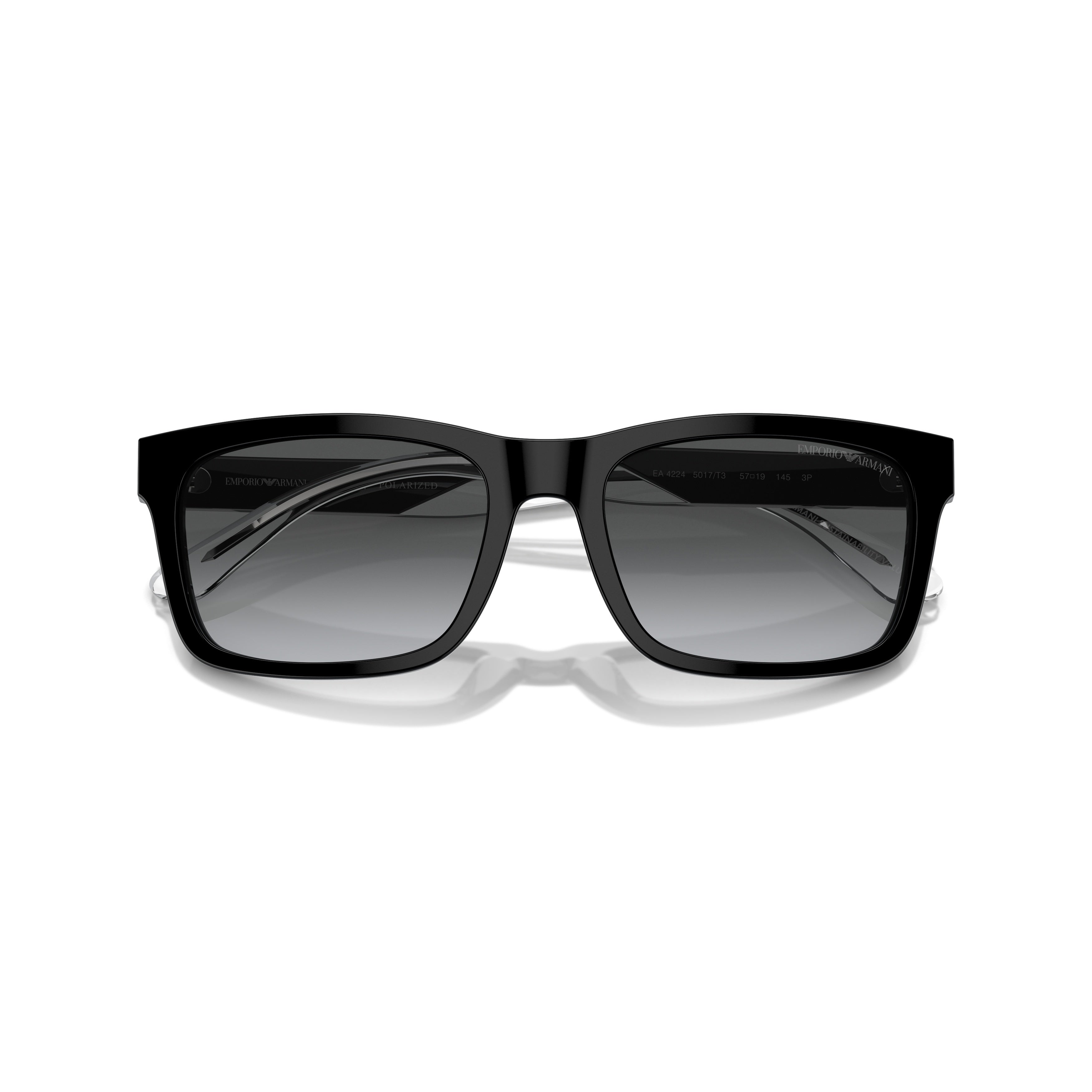 0ea4224 Rectangular Frame Sunglasses with Gradient Lenses