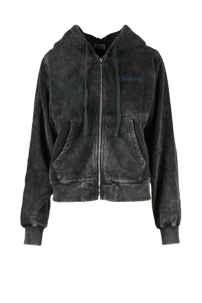 Crew Neck Sweatshirt - Black