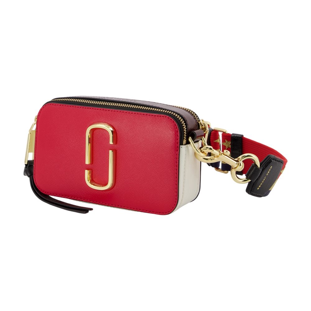 The Snapshot in True Red Multi Leather