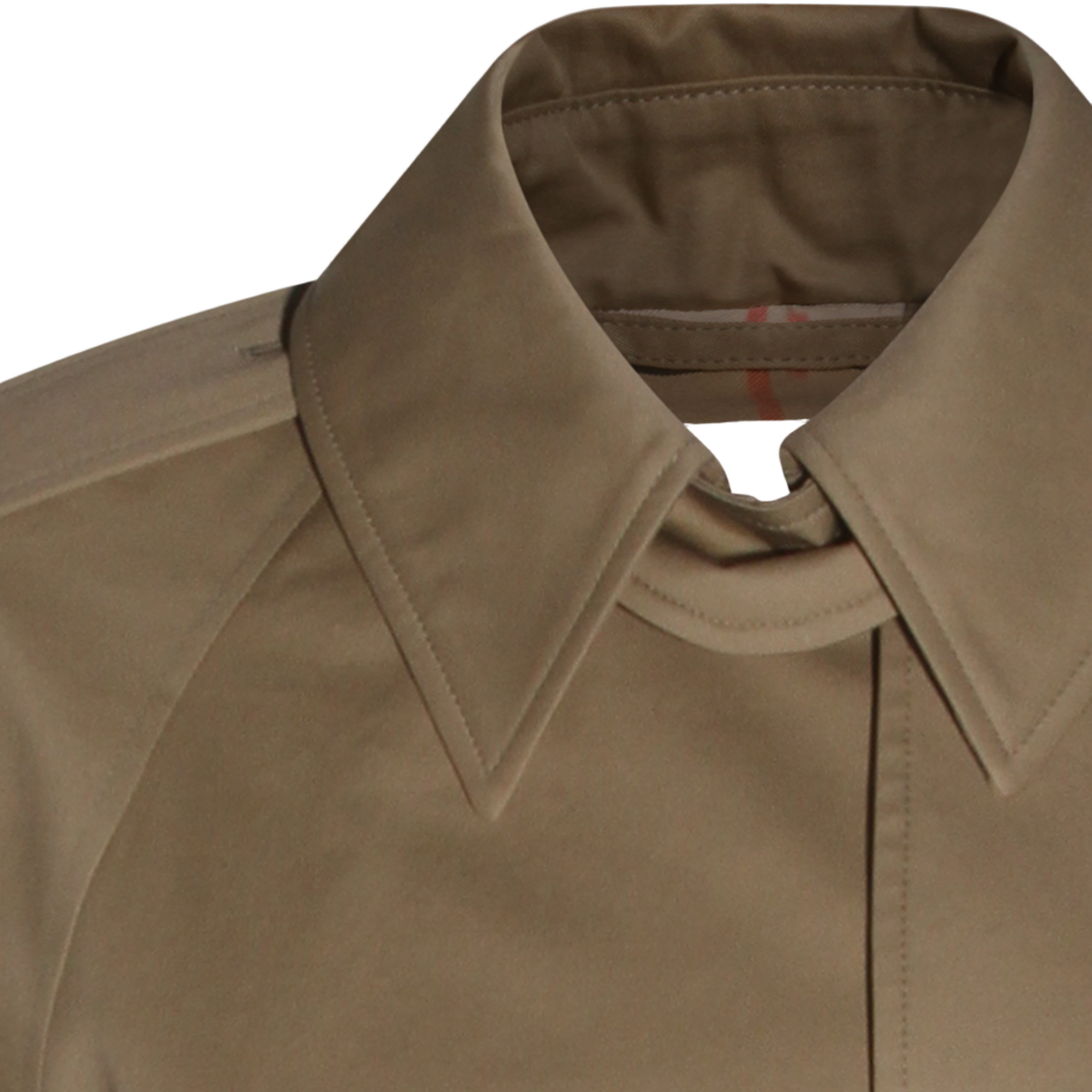 Tailored Beige Jacket with Clean Lines and Structured Design