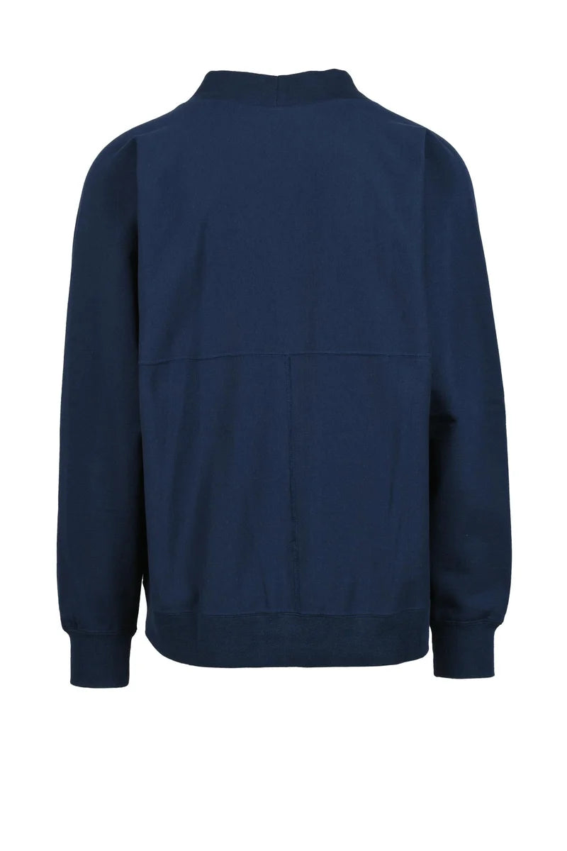 Sweatshirt Cardigan Cotton Polyester