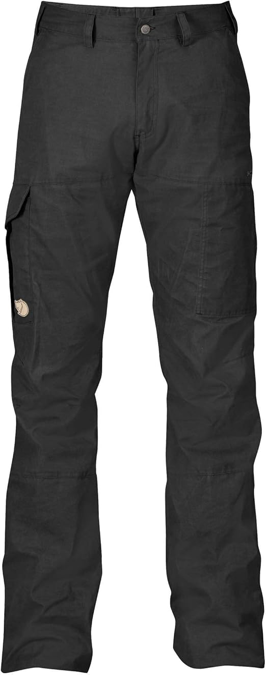 Utilitarian Straight Fit Pants With Cargo Pocket Design