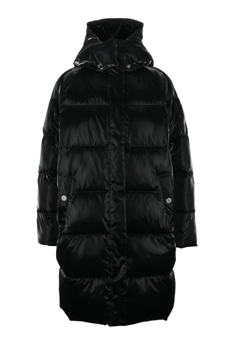Padded Down Jacket - Black