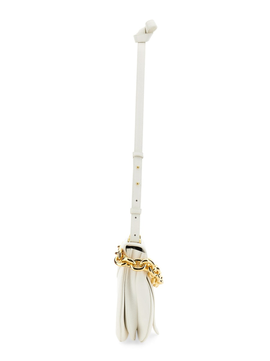 Compact Shoulder Bag with Adjustable Leather Strap