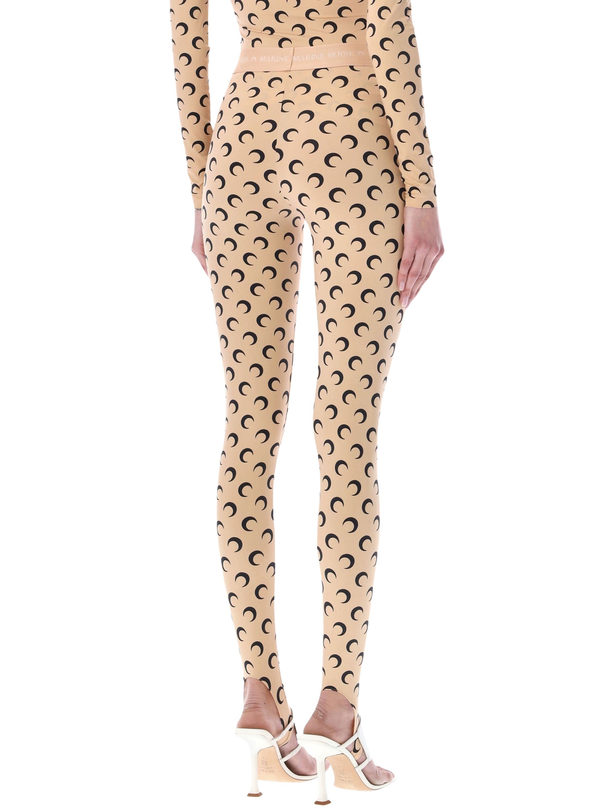 All-Over Moon Print Leggings