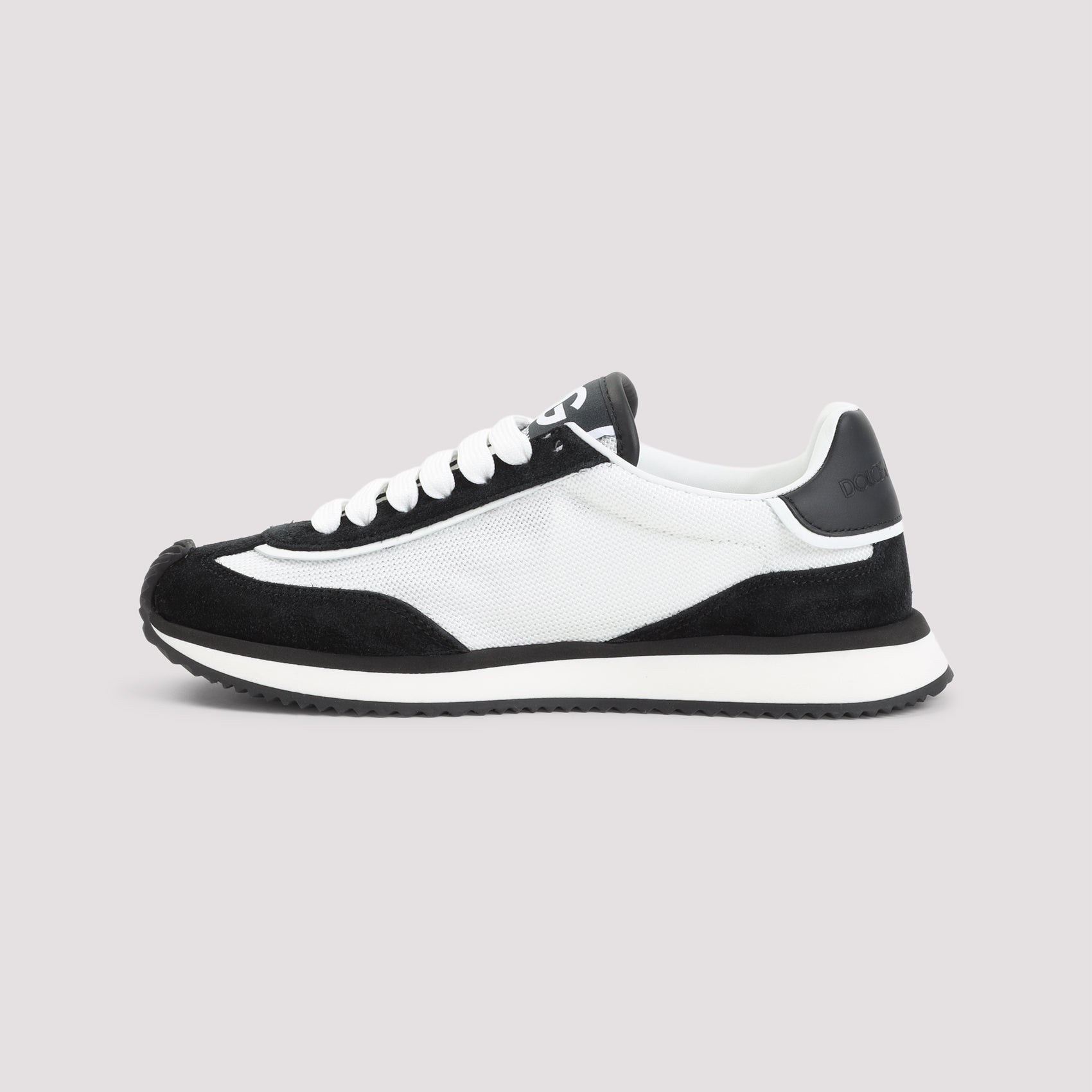 Lace-Up Sneakers with Mesh