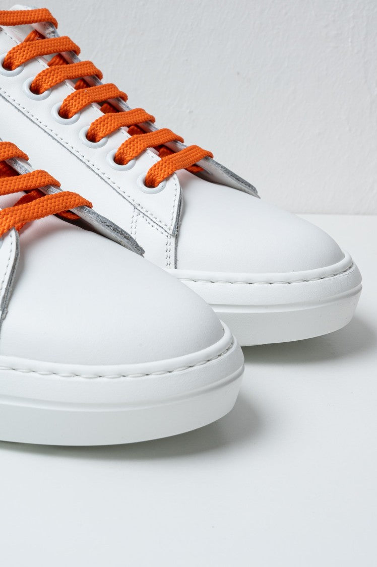 White Court Classic Leather Sneakers