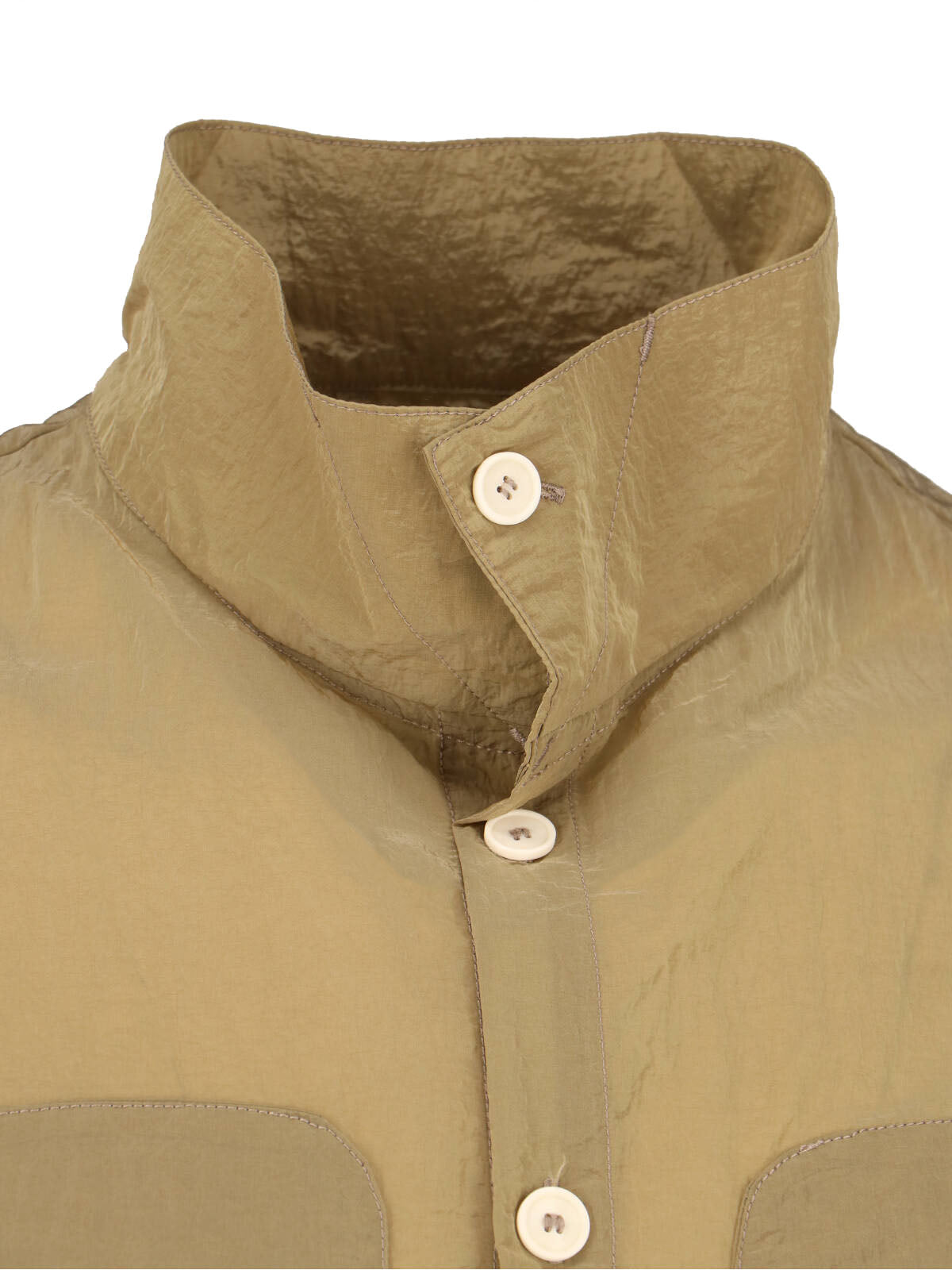 Beige Epitome Classic Collar Jacket