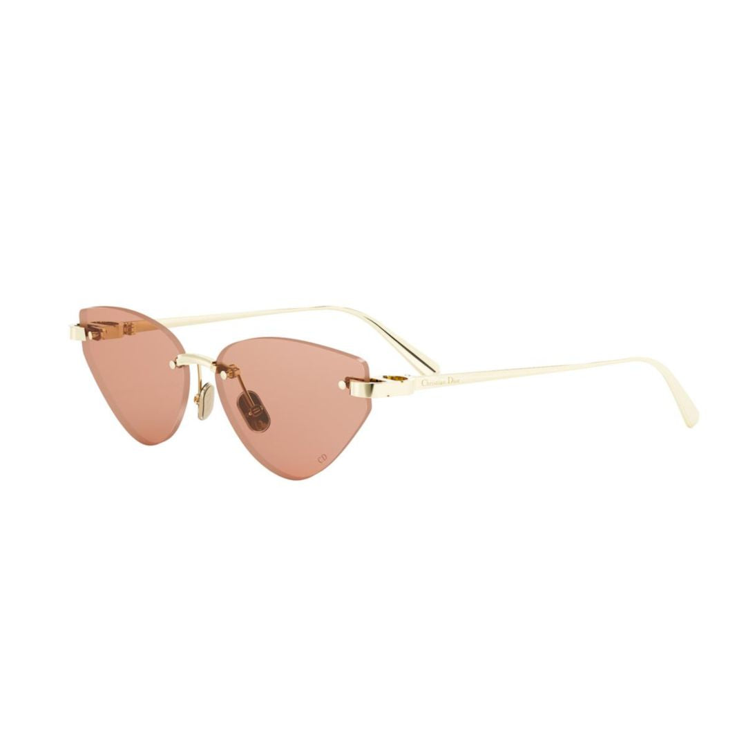 C B5u Rimless Cat-Eye Sunglasses
