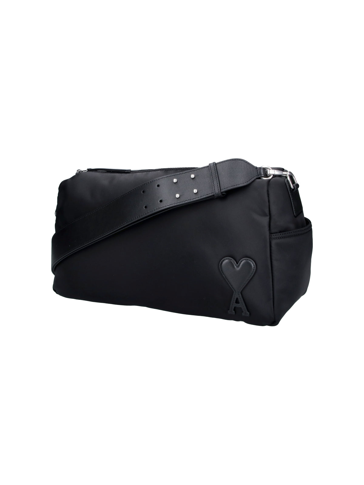 Black Marcel Compact Rectangular Shoulder Bag