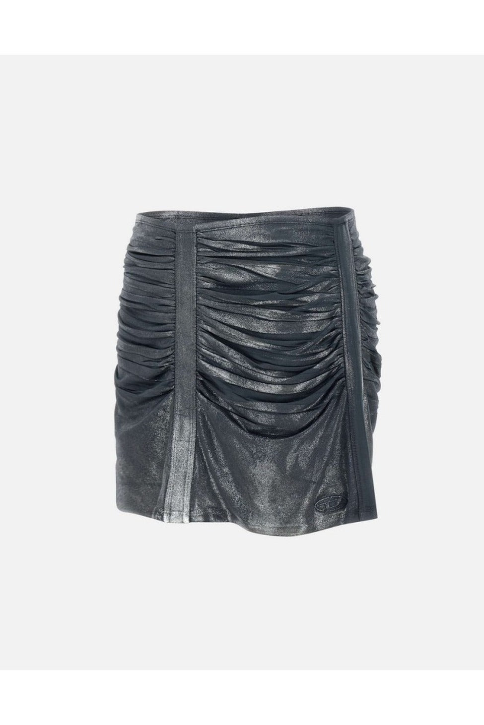 Gathered Multicolor Skirt With Soft Shine