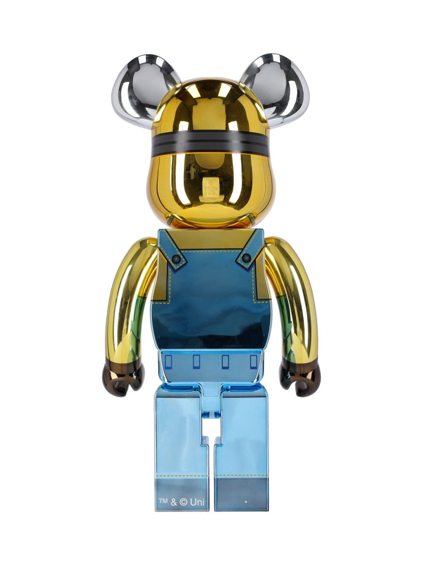 'Minions Dave Chrome 1000' Be@Rbrick – Yellow/Blue