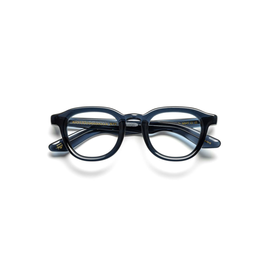 Or-Dah-O Dahven Rounded Acetate Eyeglasses with Metallic Accents