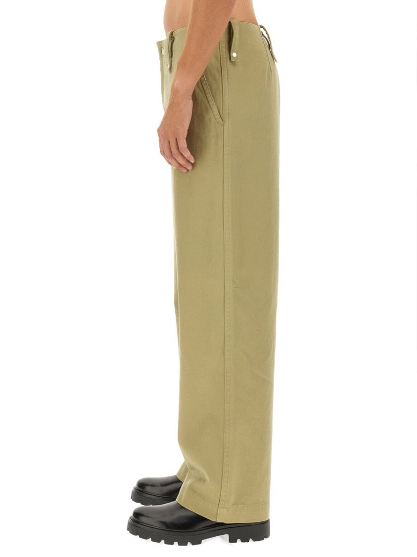 Relaxed Fit Cotton Pants