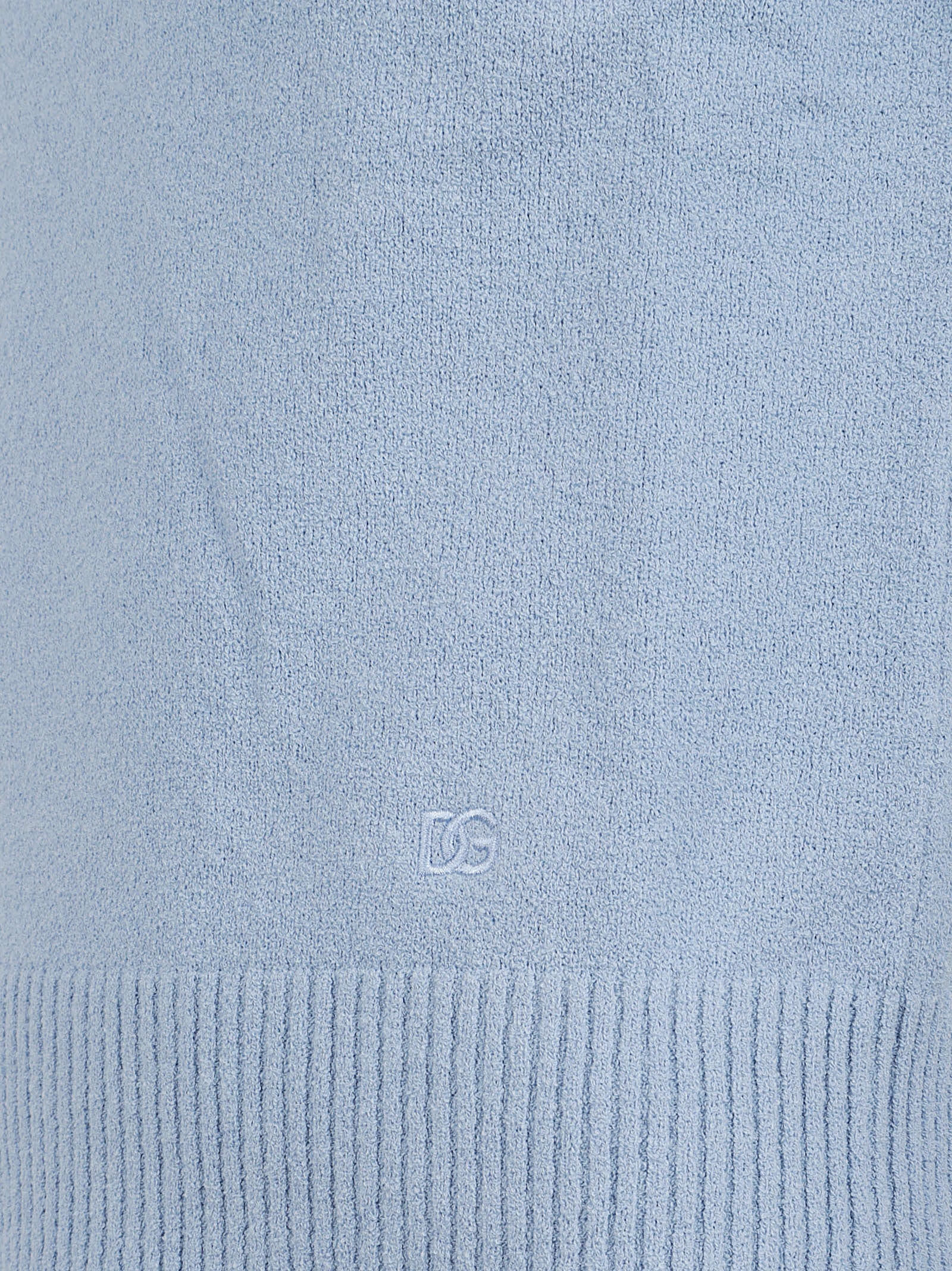 Textured Knit Polo Shirt with Ribbed Hem